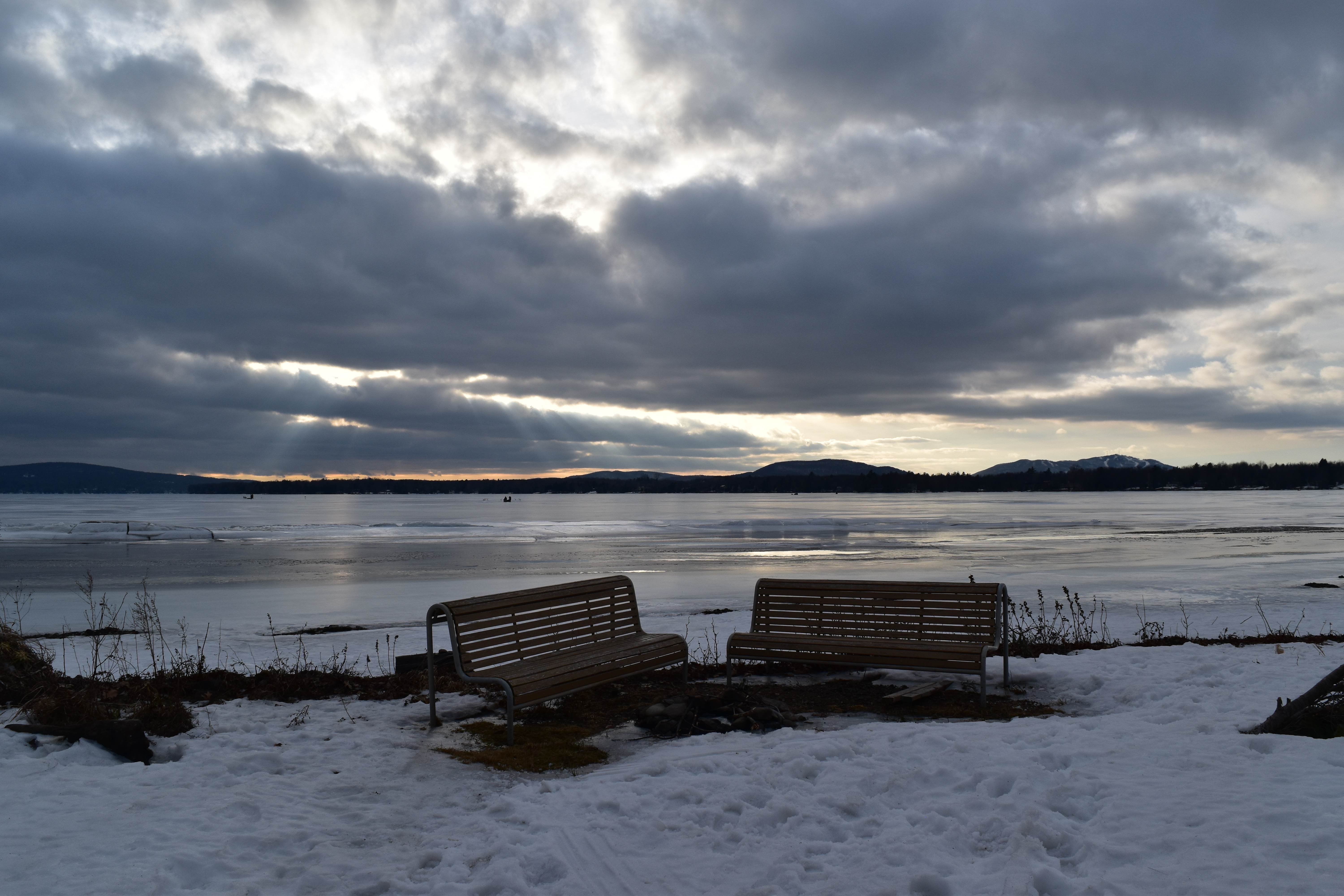 Premier chalet avec les collègues