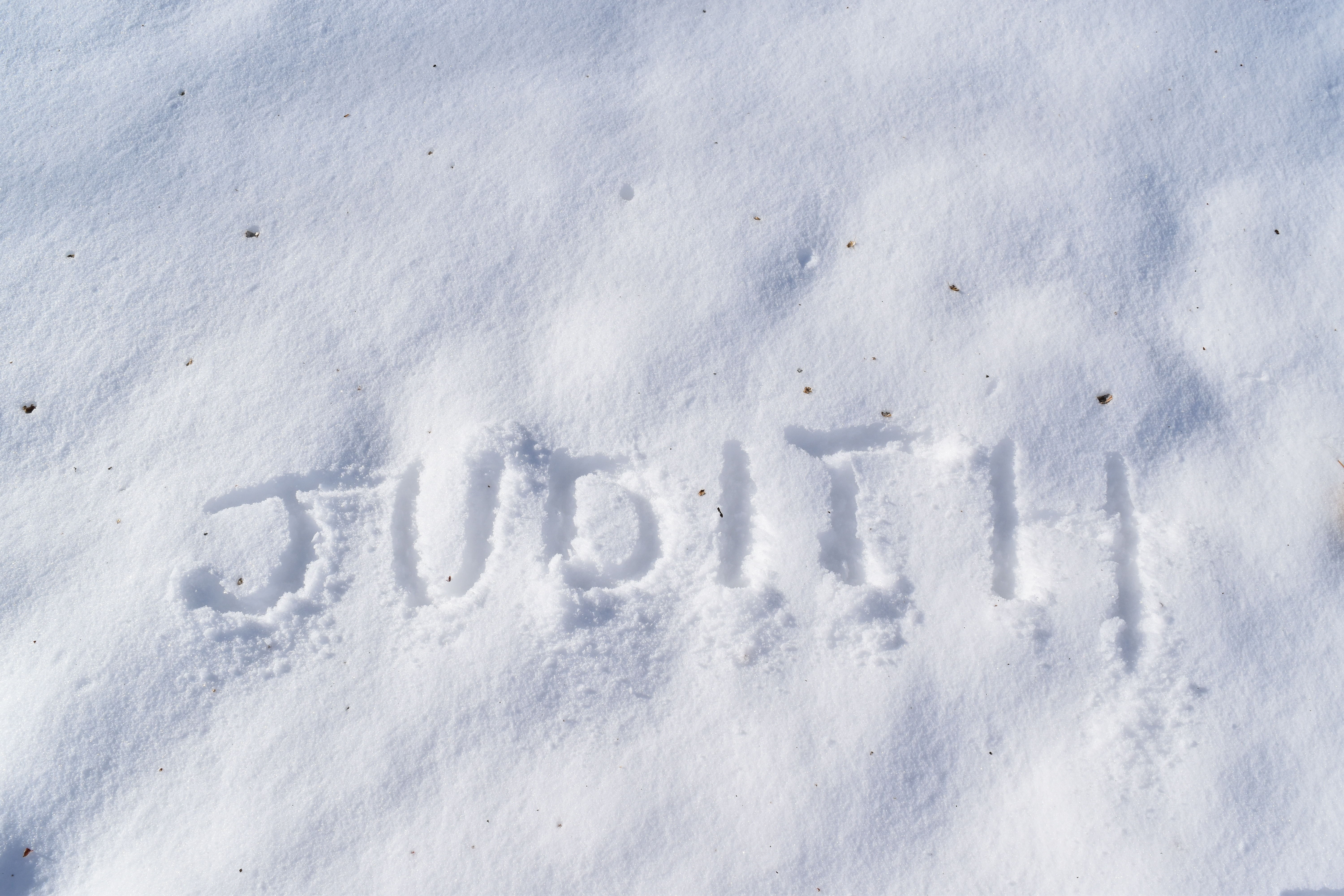 Une semaine avec Judith