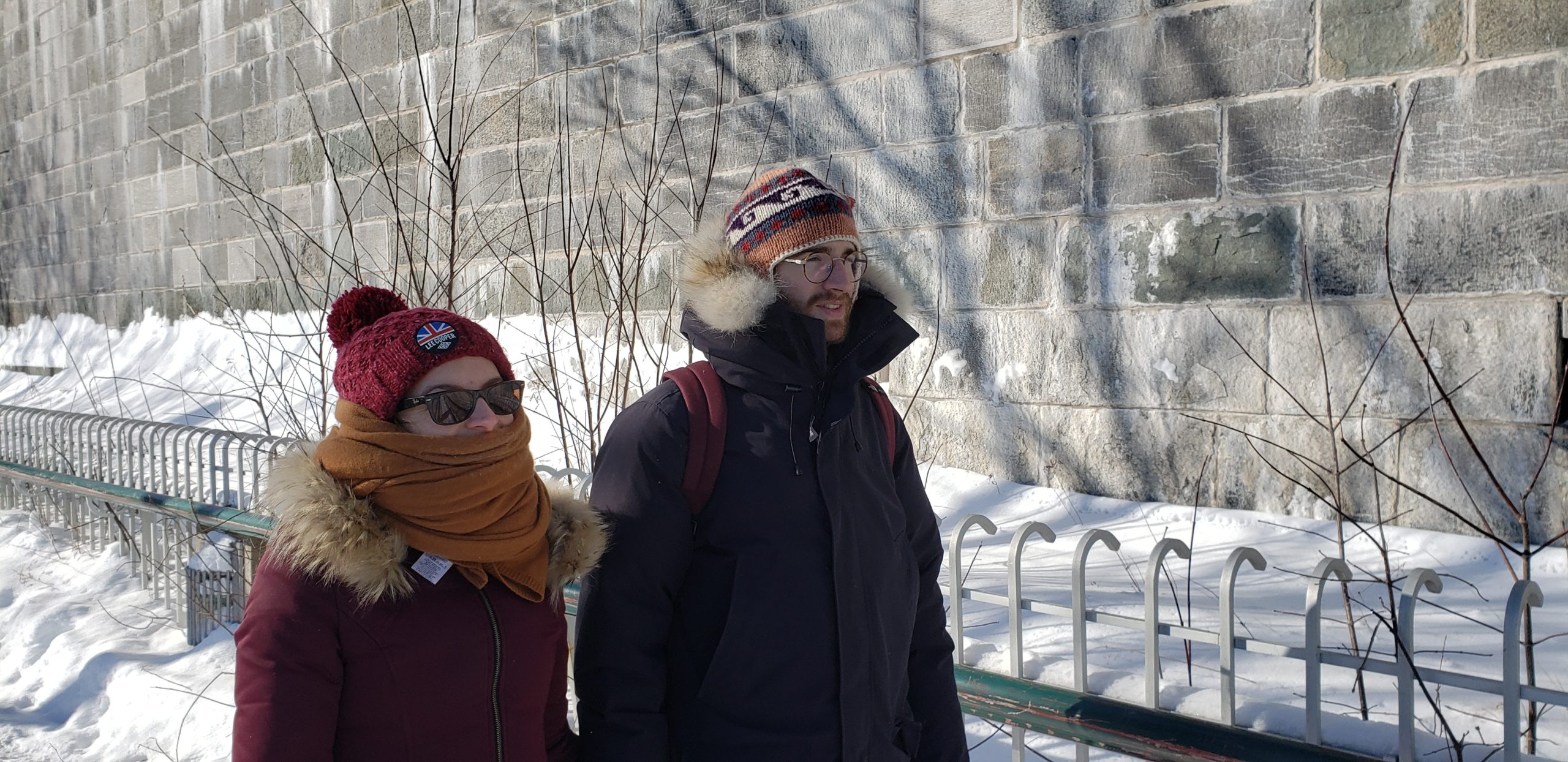 Bruno et Maud au Canada (en hiver)