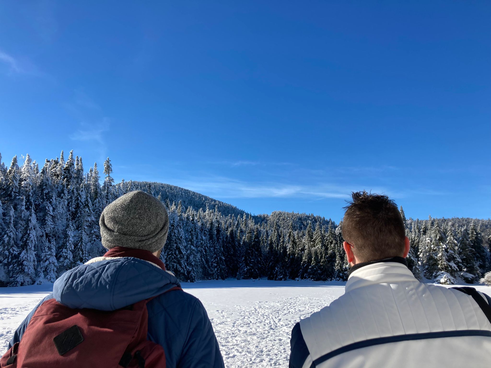 Je montre aux Parisiens comment chasser le bison