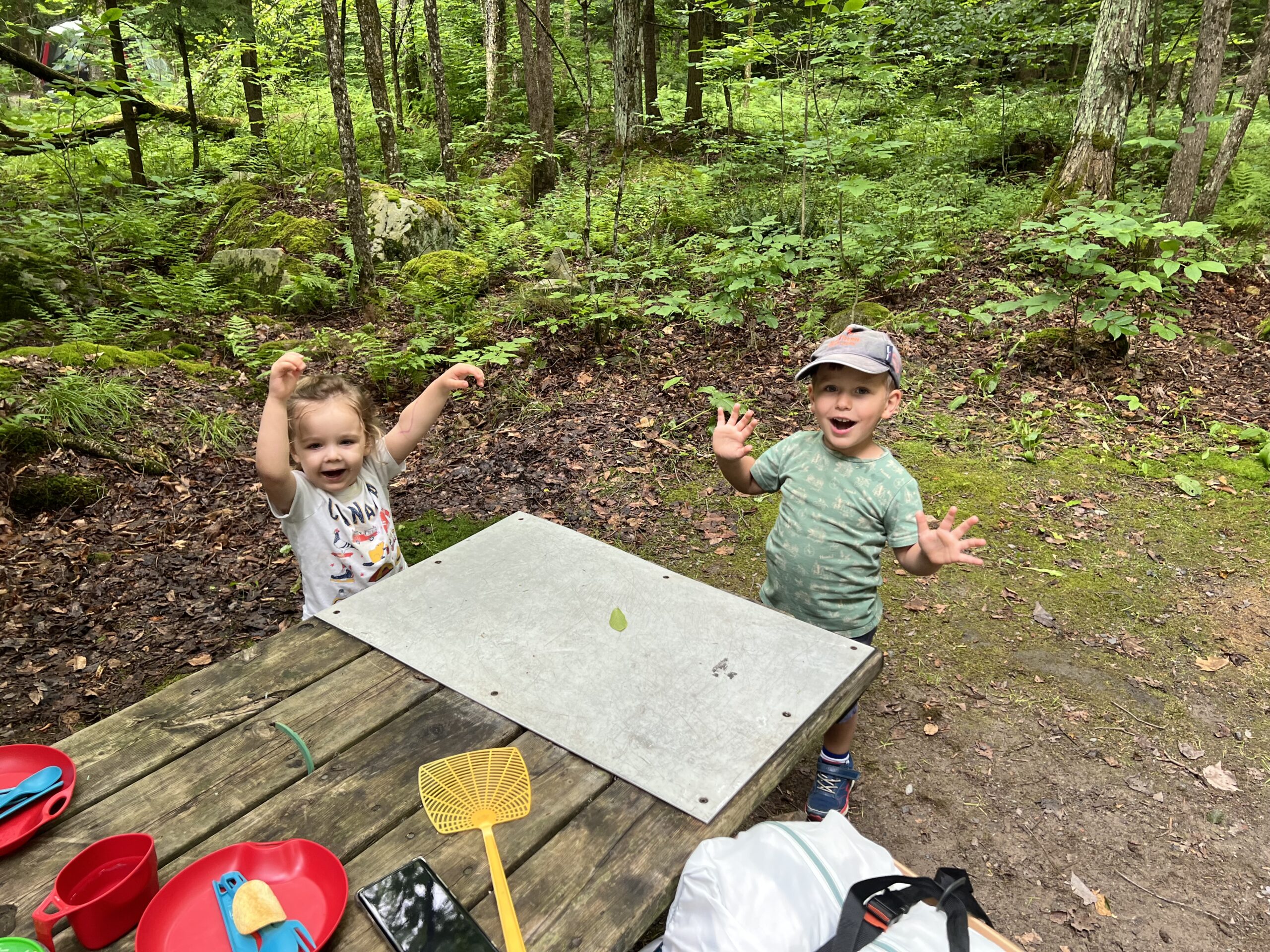 Je retourne faire du camping